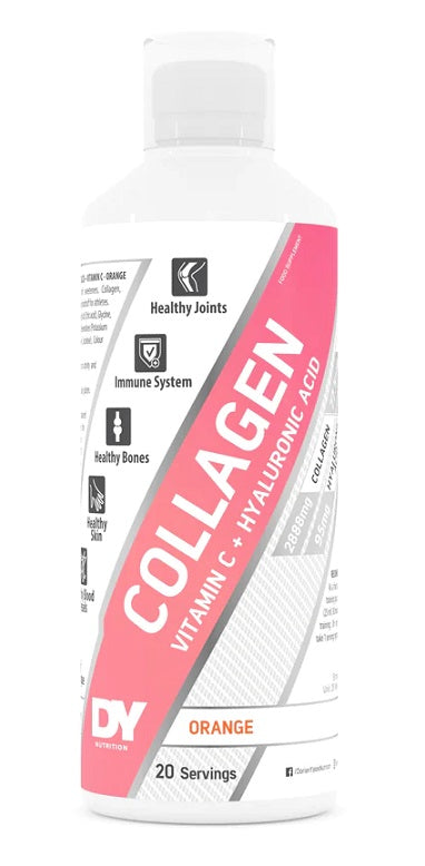 Liquid Collagen + Vitamin C + Hyaluronic acid - 500 ml. - Naranja