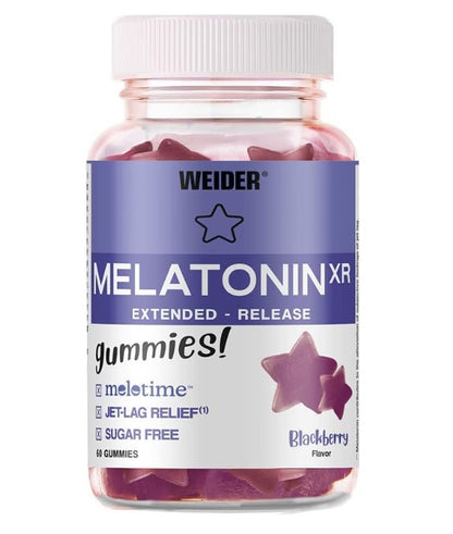 Melatonin XR · Blackberry — 60 gominolas · Blackberry · 60 gominolas