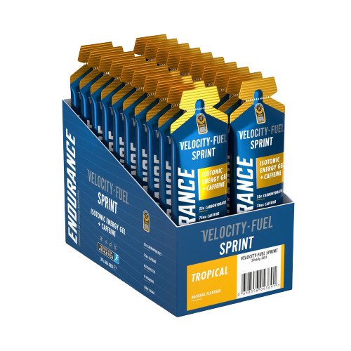 Endurance Sprint Isotonic Energy Gel + Caffeine - 20 x 60g