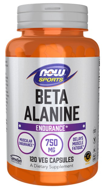 Bêta-alanine, 750 mg - 120 gélules
