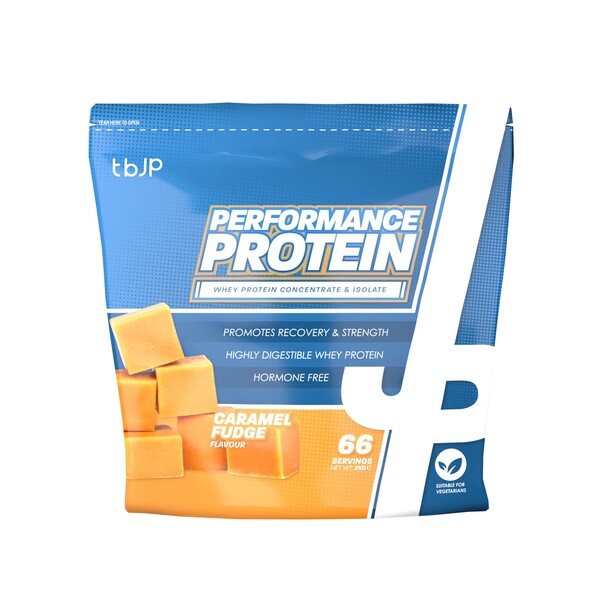 Performance Protein - 2000g Trained by JP - Caramel Fudge
