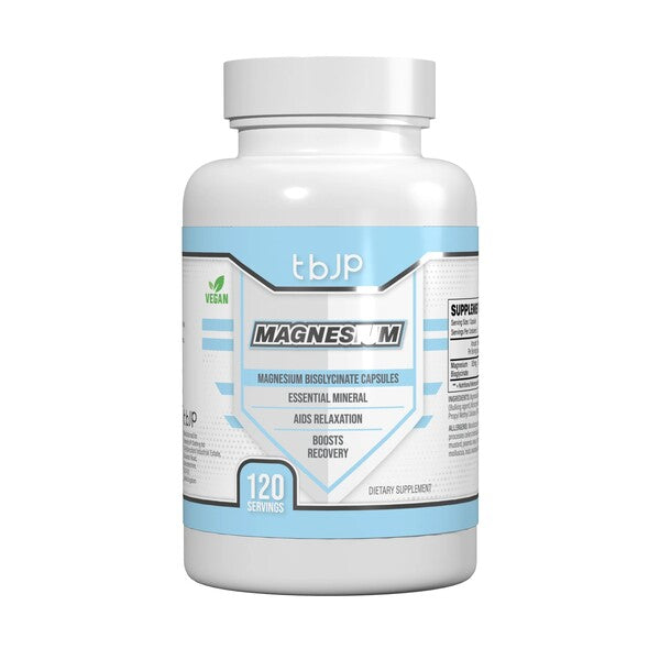 Magnesium - 120 caps Trained by JP