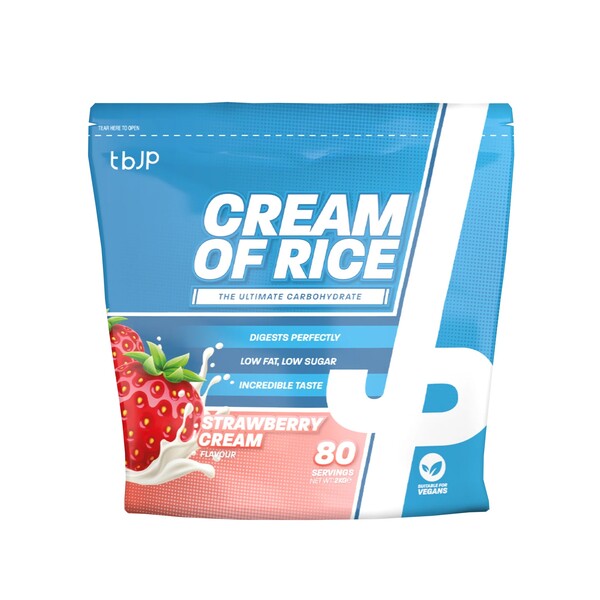 Cream of Rice - 2000g Trained by JP - Strawberry Cream