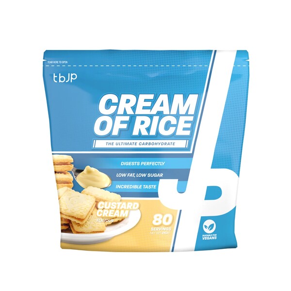 Cream of Rice - 2000g Trained by JP - Custard Cream