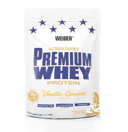 Premium Whey · Vainilla-caramelo · 500 g