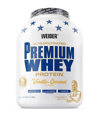 Premium Whey · Vainilla-caramelo · 2300 g