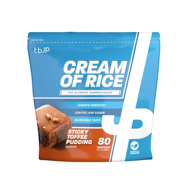 Cream of Rice - 2000g Trained by JP - Sticky Toffee Pudding