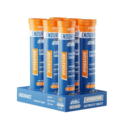 Endurance Hydration Electrolyte Effervescent Tablets - 6 x 20 tabs