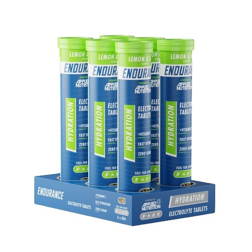 Endurance Hydration Electrolyte Effervescent Tablets - 6 x 20 tabs