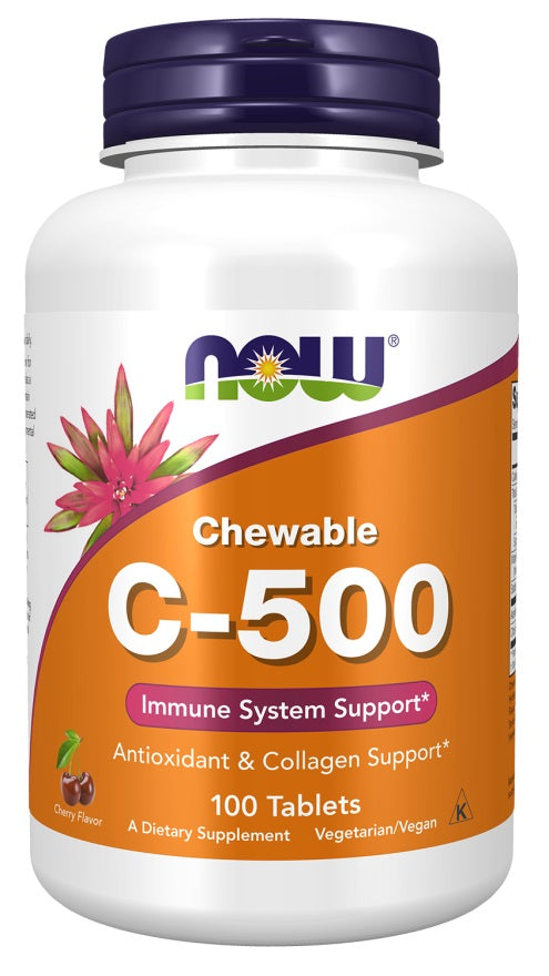 Vitamin C-500 Chewable - 100 tabs