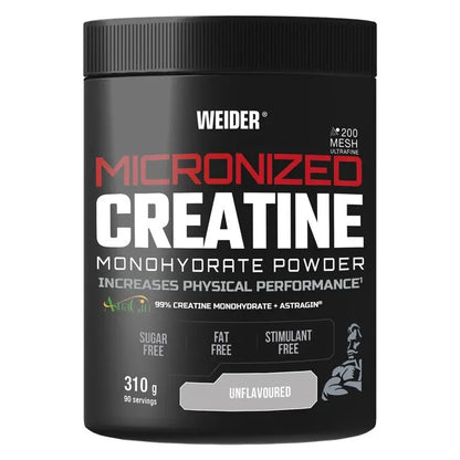 Micronized Creatine · Sin sabor · 310 g
