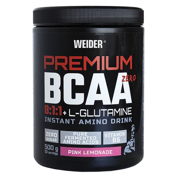 Premium BCAA Zero — 500 g · Limonada rosa · 500 g