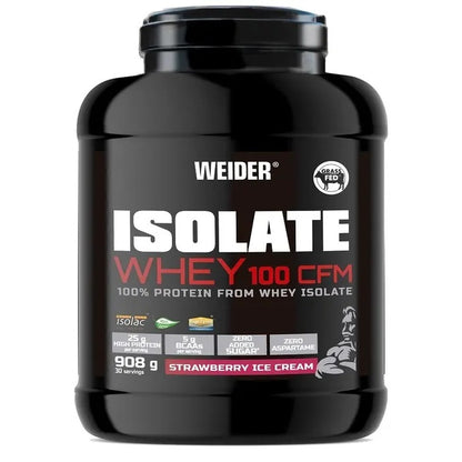 Isolate Whey 100 CFM · Helado de fresa · 908 g
