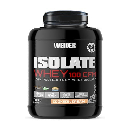 Isolate Whey 100 CFM · Galletas y crema · 908 g