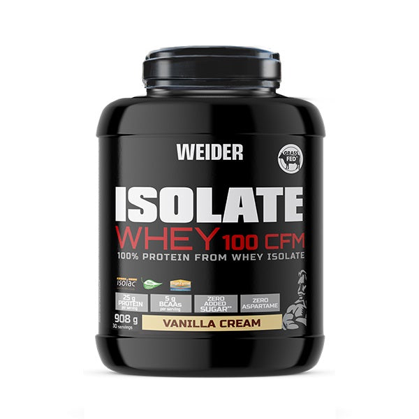 Isolate Whey 100 CFM · Crema de vainilla · 908 g