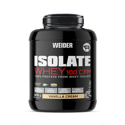 Isolate Whey 100 CFM · Crema de vainilla · 908 g