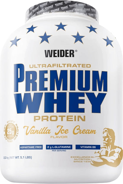 Premium Whey · Helado de vainilla · 2300 g