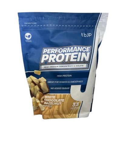 Performance Protein - 1000g Trained by JP - White Chocolate Hazelnut