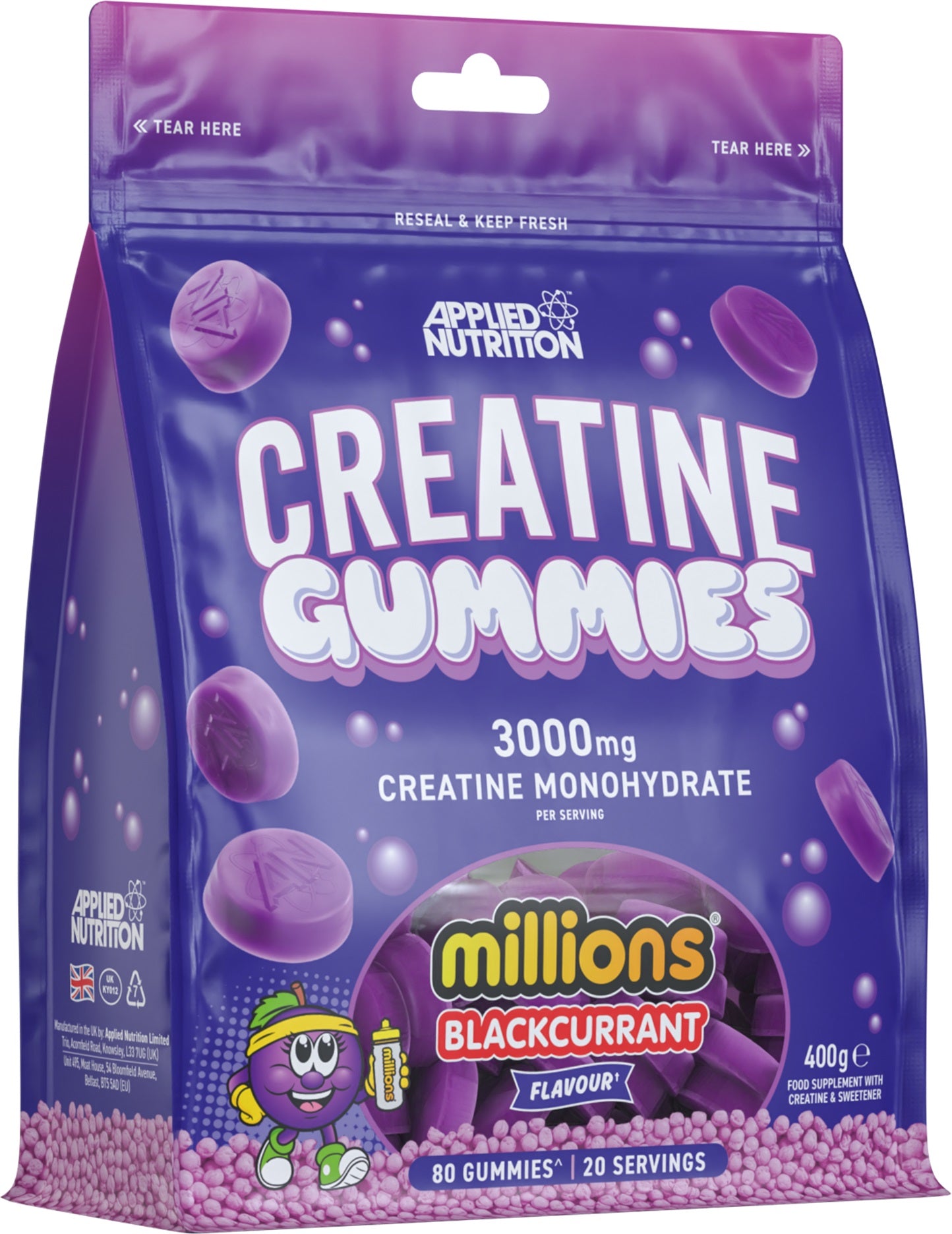 Creatine Gummies - 80 gummies