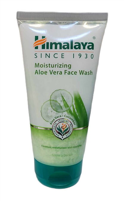 Gel nettoyant hydratant à l'aloe vera - 150 ml.