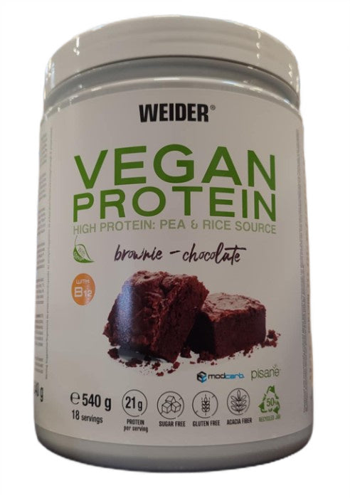 Vegan Protein · Brownie de chocolate · 540 g