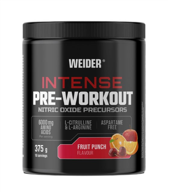 Intense Pre-Workout · Fruit Punch — 375 g · Fruit Punch · 375 g