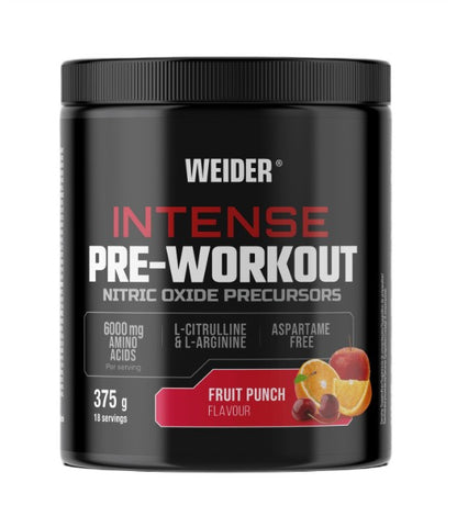 Intense Pre-Workout · Fruit Punch — 375 g · Fruit Punch · 375 g