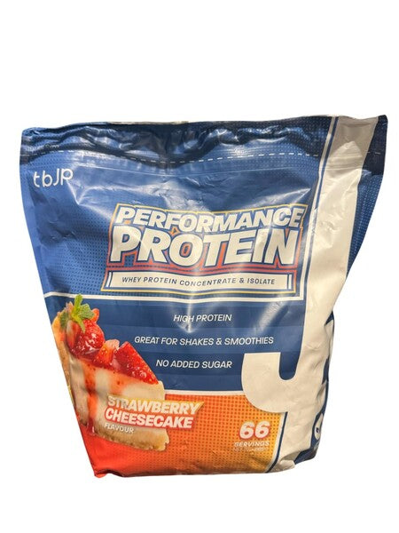 Performance Protein - 2000g Trained by JP - Strawberry Cheesecake