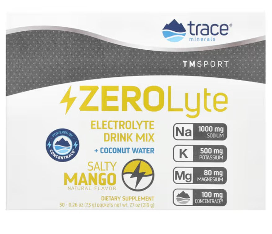 ZEROLyte - 30 packets Trace Minerals - Salty Mango