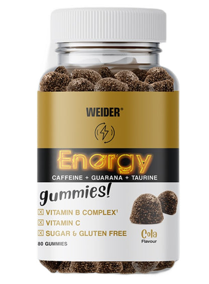 Energy Gummies · Cola — 80 gominolas · Cola · 80 gominolas
