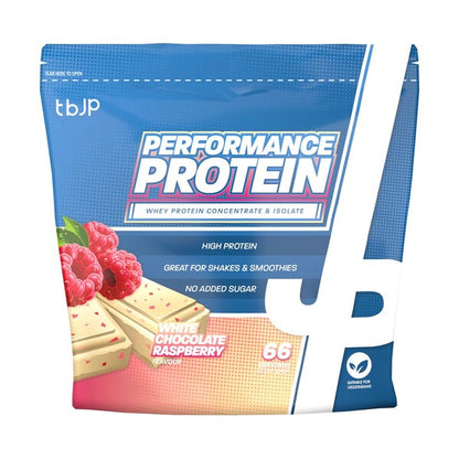 Performance Protein - 2000g Trained by JP - White Chocolate Raspberry