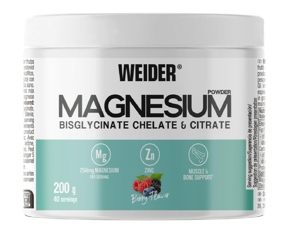 Magnesium Bisglycinate Chelate & Citrate · Berry — 200 g · Berry · 200 g