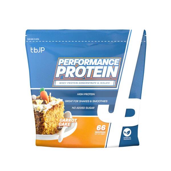 Performance Protein - 2000g Trained by JP - Carrot Cake