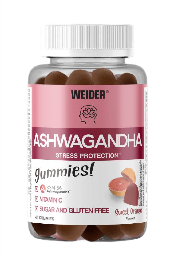 Ashwagandha Gummies · Sweet Orange — 40 gominolas · Sweet Orange · 40 gominolas