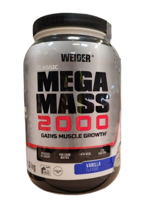Mega Mass 2000 — 1500 g · Vainilla · 1500 g
