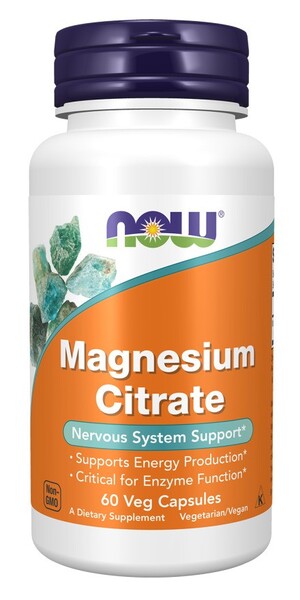 Citrate de magnésium, 400 mg - 60 gélules végétales