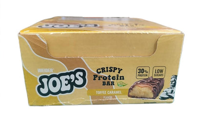 Joe's Crispy Protein Bar · Toffee Caramel — 12 × 50 g · Toffee Caramel · 12 × 50 g
