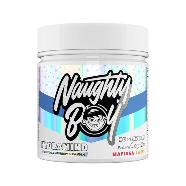 Naughty Boy Hydramind Electrolytes + Creatine + Cognizin®  & MitoReds® 282g