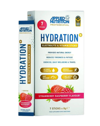 Hydration + Electrolyte & Vitamin Powder Stick Packs - 7 x 8g