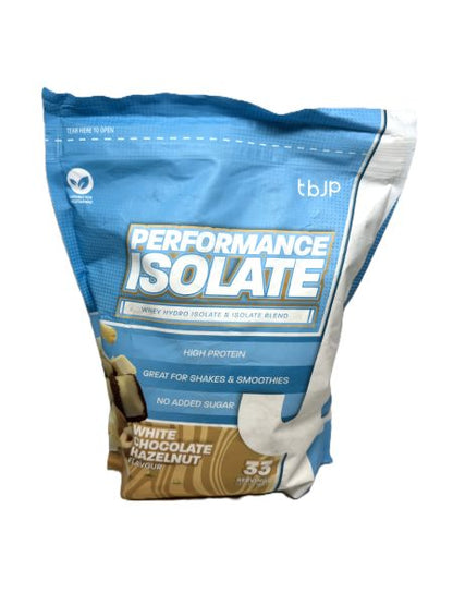 Performance Isolate - 1000g Trained by JP - White Chocolate Hazelnut