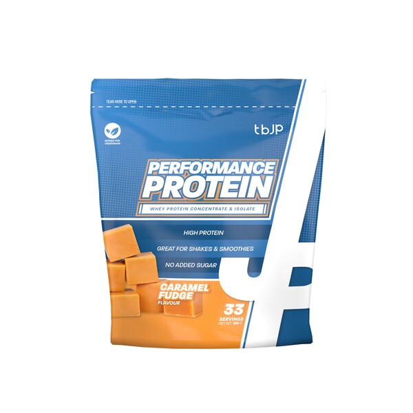 Performance Protein - 1000g Trained by JP - Caramel Fudge