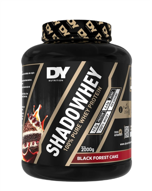 ShadoWhey 100% Pure Whey Protein - 2000g - Black Forest Cake