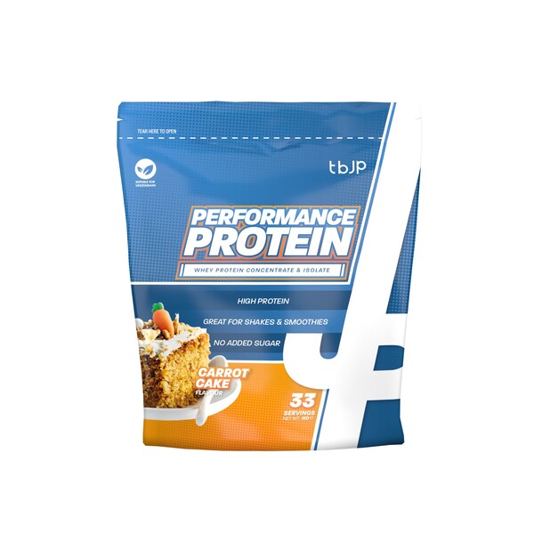 Performance Protein - 1000g Trained by JP - Carrot Cake