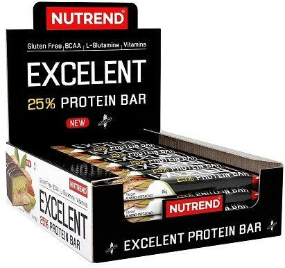 Excelent 25% Protein Bar, Dubai Chocolate - 18 x 85g