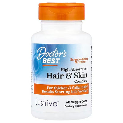 High Absorption Hair & Skin Complex - 60 vaps