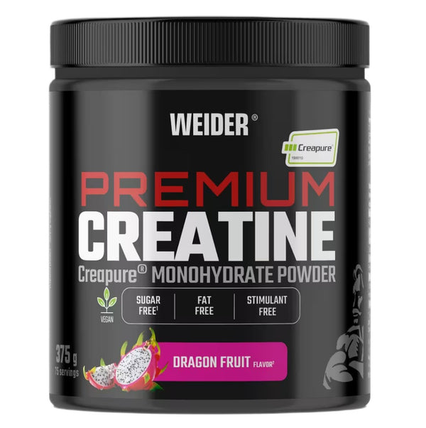 Premium Creatine — 375 g · Fruta del dragón · 375 g