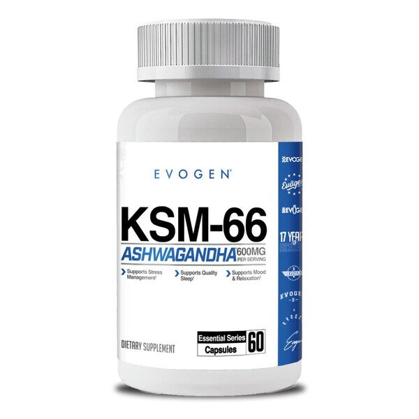 KSM-66 Ashwagandha — 60 cápsulas