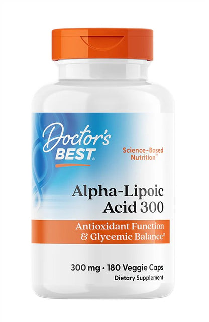 Acide alpha-lipoïque, 300 mg - 180 gélules végétales