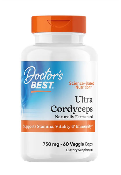 Ultra Cordyceps, 750 mg - 60 gélules végétales