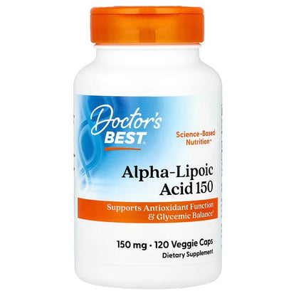 Acide alpha-lipoïque, 150 mg - 120 gélules végétales